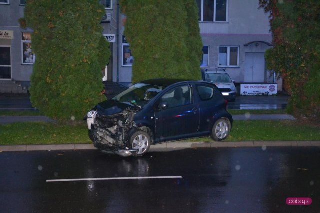 Wypadek na Diorowskiej w Dzierżoniowie