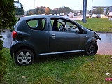 Wypadek na Diorowskiej w Dzierżoniowie
