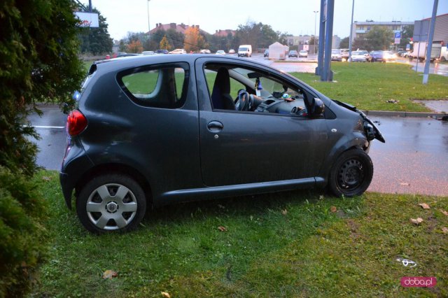 Wypadek na Diorowskiej w Dzierżoniowie