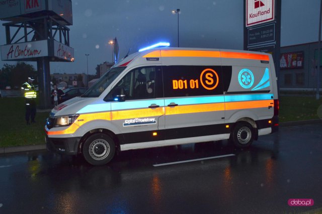 Wypadek na Diorowskiej w Dzierżoniowie
