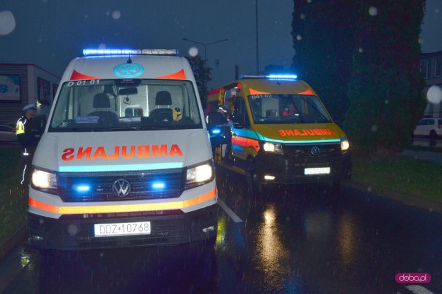 Wypadek na Diorowskiej w Dzierżoniowie