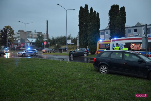 Wypadek na Diorowskiej w Dzierżoniowie