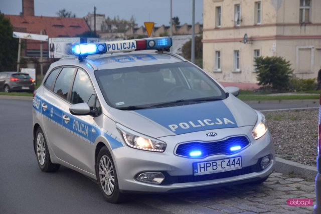 Kolizja na Rondzie Bieltexu w Bielawie