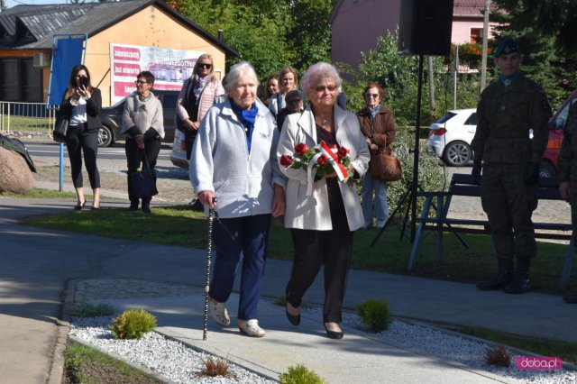 Odsłonięcie pomnika rotmistrza W. Pileckiego w Łagiewnikach