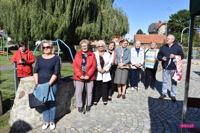 Odsłonięcie pomnika rotmistrza W. Pileckiego w Łagiewnikach