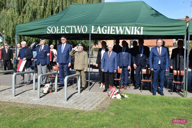 Odsłonięcie pomnika rotmistrza W. Pileckiego w Łagiewnikach