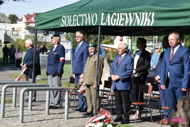 Odsłonięcie pomnika rotmistrza W. Pileckiego w Łagiewnikach