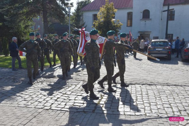 Odsłonięcie pomnika rotmistrza W. Pileckiego w Łagiewnikach