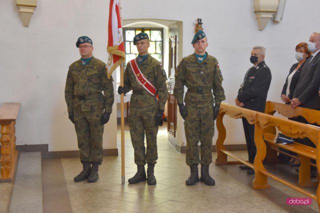 Odsłonięcie pomnika rotmistrza W. Pileckiego w Łagiewnikach