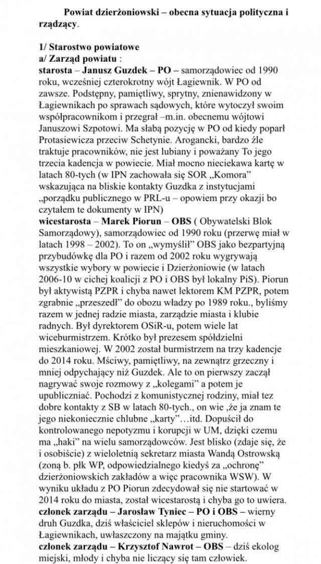 Maniecki do Dworczyka: Zrobiłem listę naszych osób do wykorzystania do spółek czy agecni. Zbieram cv.