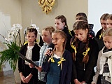 Dzień Papieski - występ uczniów Szkoły Podstawowej im. Jana Pawła II w Łagiewnikach