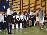 Pasowanie na ucznia 2021 w Szkole Podstawowej im. Bolesława Chrobrego w Niemczy