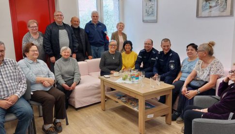 Policjanci w Klubie „Senior+” w Niemczy 