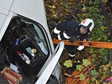 Wypadek na drodze Wolibórz - Jodłownik