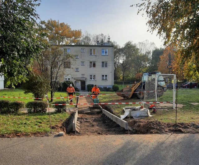 Trwa przebudowa drogi gminnej nr 117491D w Nowej Wsi Niemczańskiej