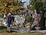 Wszystkich Świętych - wizyta na cmentarzach
