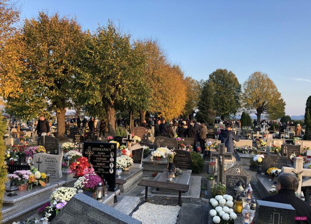 Wszystkich Świętych - wizyta na cmentarzach
