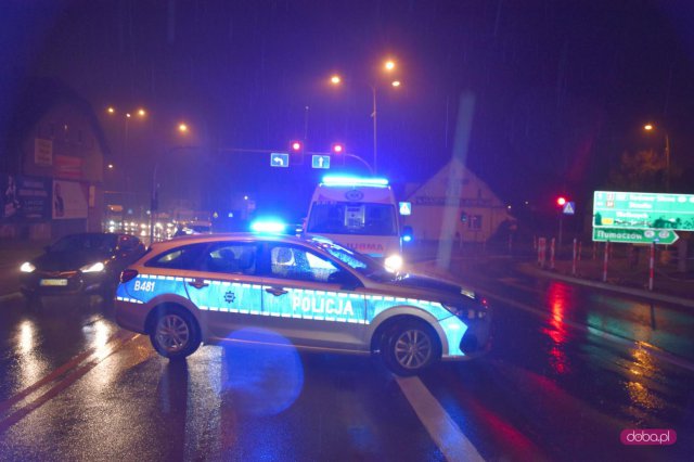 Wypadek w Łagiewnikach
