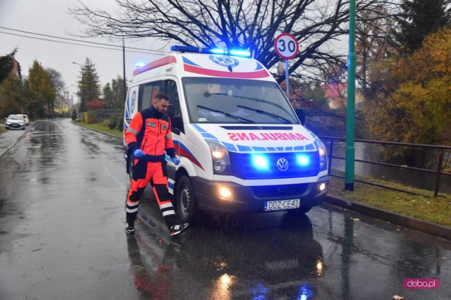 Mężczyzna w rzece