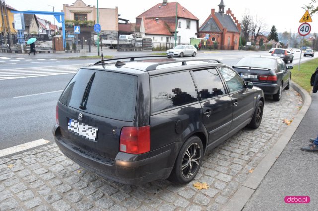 Kolizja na Wrocławskiej w Dzierżoniowie