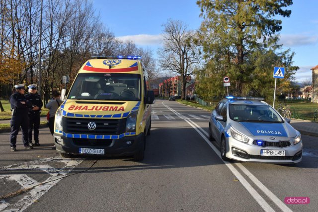 Zderzenie opli w Bielawie