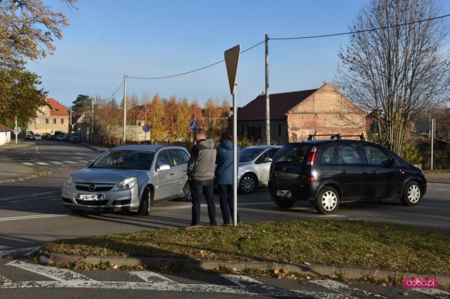 Zderzenie opli w Bielawie