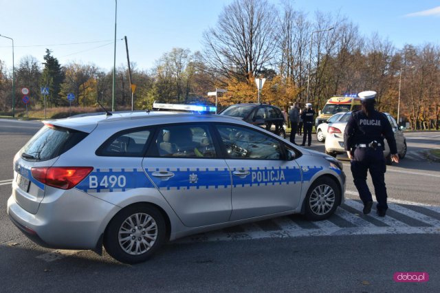 Zderzenie opli w Bielawie
