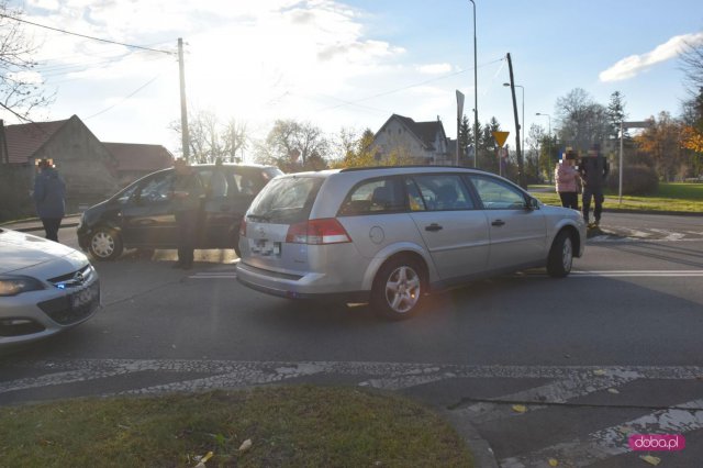 Zderzenie opli w Bielawie