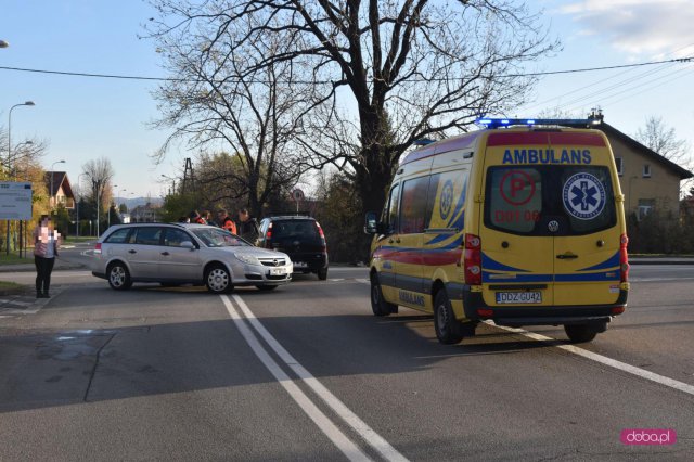 Zderzenie opli w Bielawie