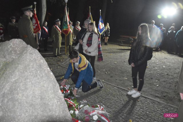 Mieszkańcy gminy Dzierżoniów uczcili rocznicę odzyskania niepodległości 