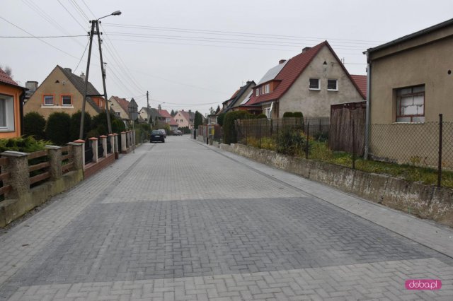 Odbiór prac na os. Młyńskim w Piławie Górnej
