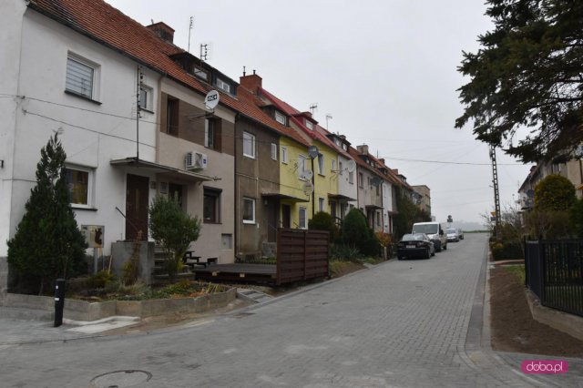 Odbiór prac na os. Młyńskim w Piławie Górnej