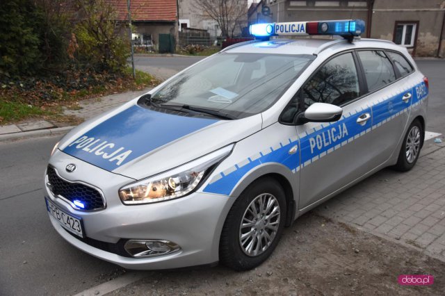 Kolizja w Pieszycach