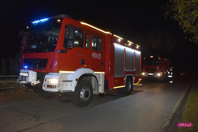 Kierownica odpadła w czasie jazdy. Dachowanie bmw w Pieszycach!