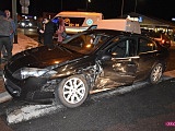 Zderzenie dwóch samochodów w Pieszycach
