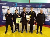 Mariusz Konieczny zdobywa brązowy medal Mistrzostw Polski Młodzików w zapasach w stylu wolnym