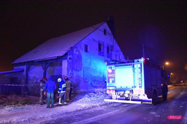 Pożar w Ostroszowicach