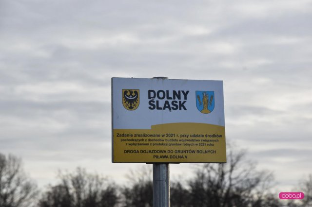 Nowa droga Owiesno - Piława Dolna
