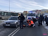 Kierowca bmw potrącił młodą kobietę