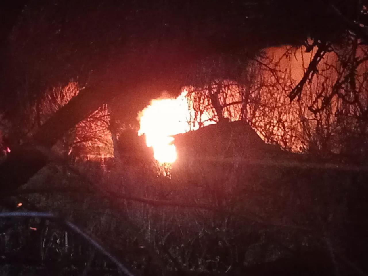 Noworoczny pożar w Dzierżoniowie