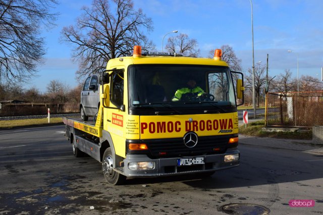 Zderzenie matiza z ciężarówką 