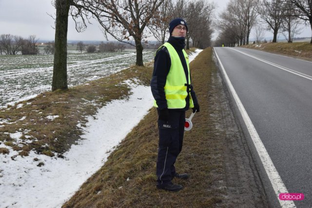 Na drodze Dzierżoniów - Ząbkowice spłonął samochód