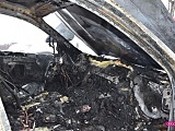 Na drodze Dzierżoniów - Ząbkowice spłonął samochód