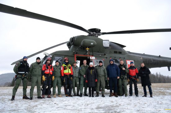 GOPR Grupa Karkonosze rozpoczyna współpracę ze Służbami Poszukiwania i Ratownictwa Lotniczego