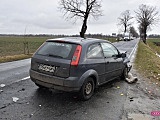 Zderzenie dwóch pojazdów w Mościsku
