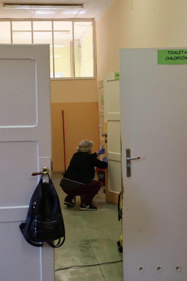 Piława Górna: budynek dawnego gimnazjum dla uchodzców z Ukrainy