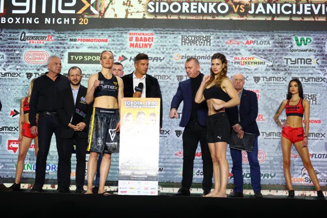 Ważenie przed Tymex Boxing Night w Dzierżoniowie