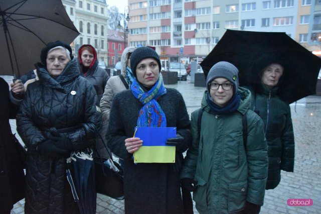 Manifestacja solidarności z Ukrainą