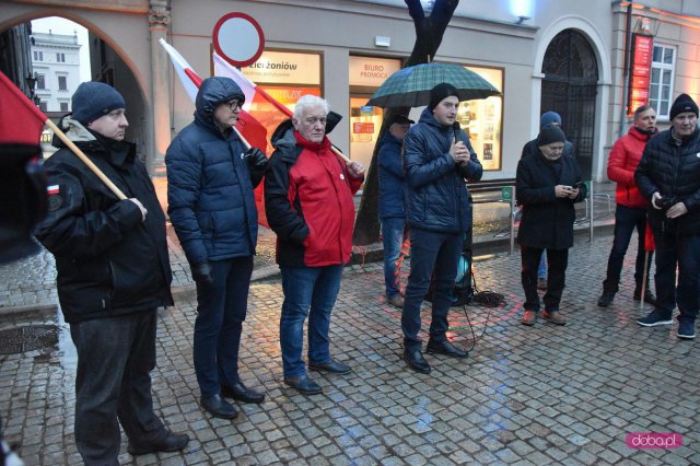 Manifestacja solidarności z Ukrainą