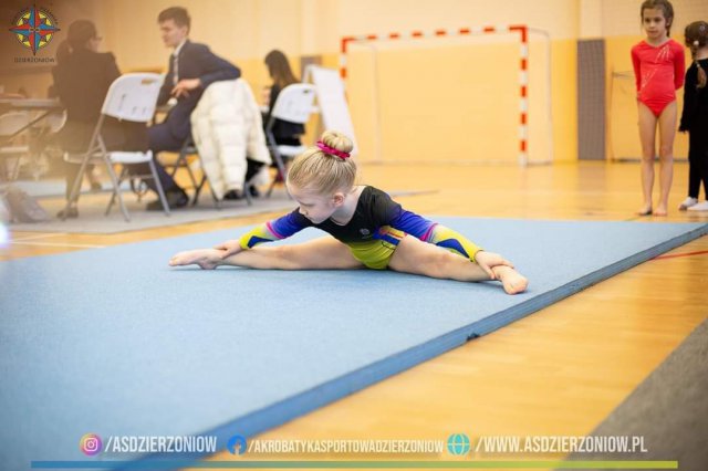 Furora Akrobatyki Sportowej Dzierżoniów na Super Lidze Akrobatyki Sportowej w Szczawnie Zdrój